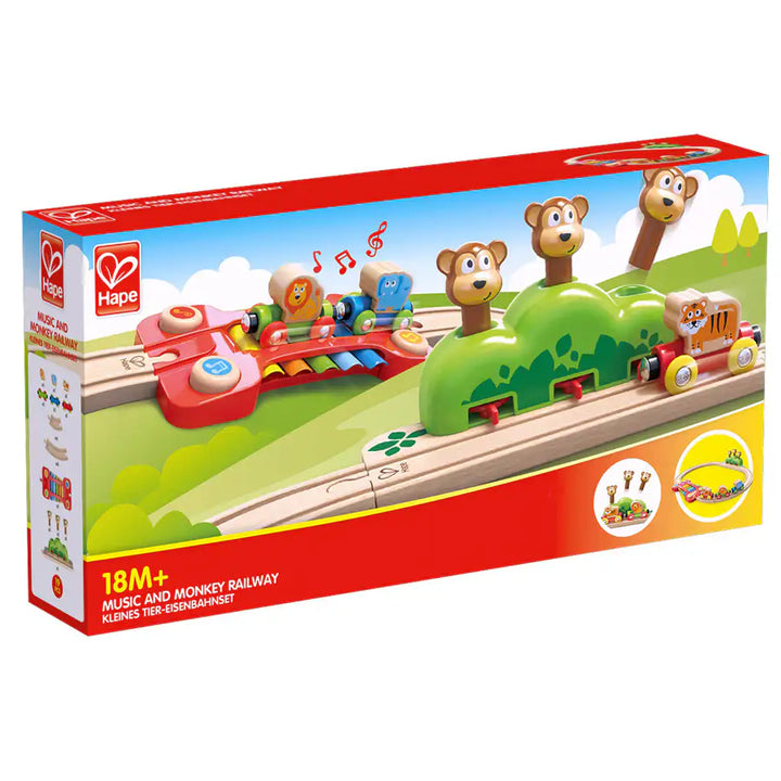 Hape Music And Monkey Railway