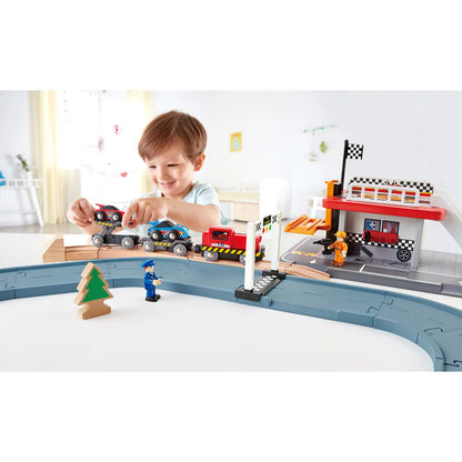 Hape Race Car Transporter