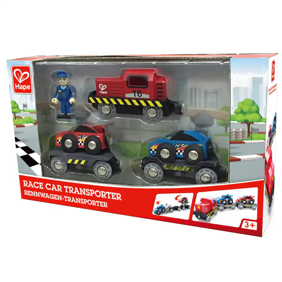 Hape Race Car Transporter