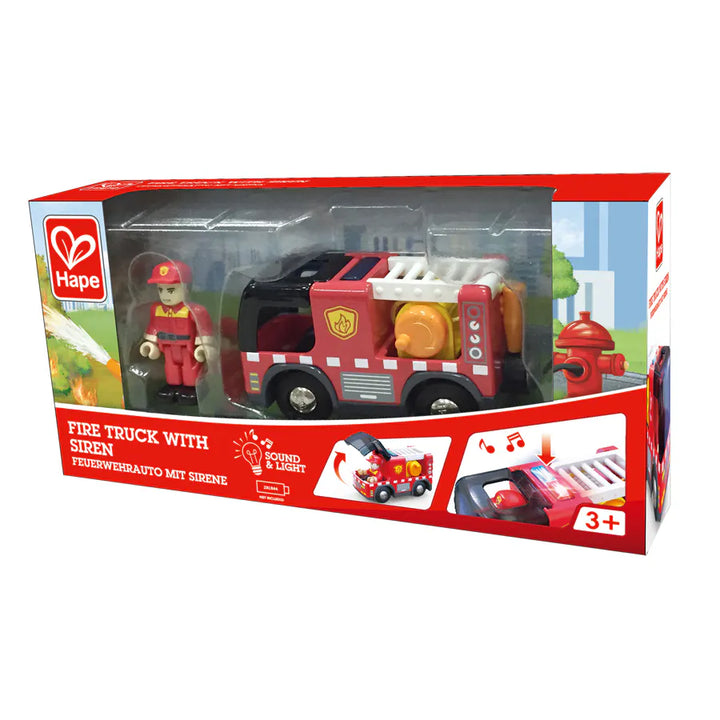 Hape Fire Truck with Siren