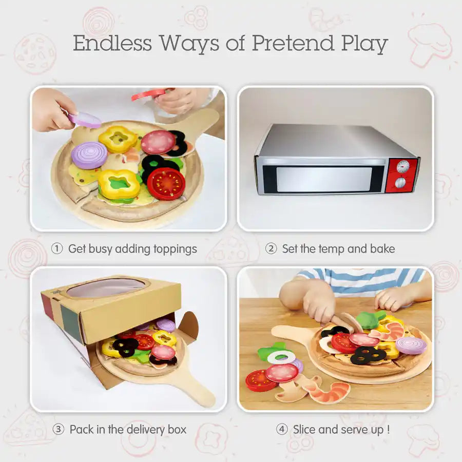 Hape - Perfect Pizza Playset