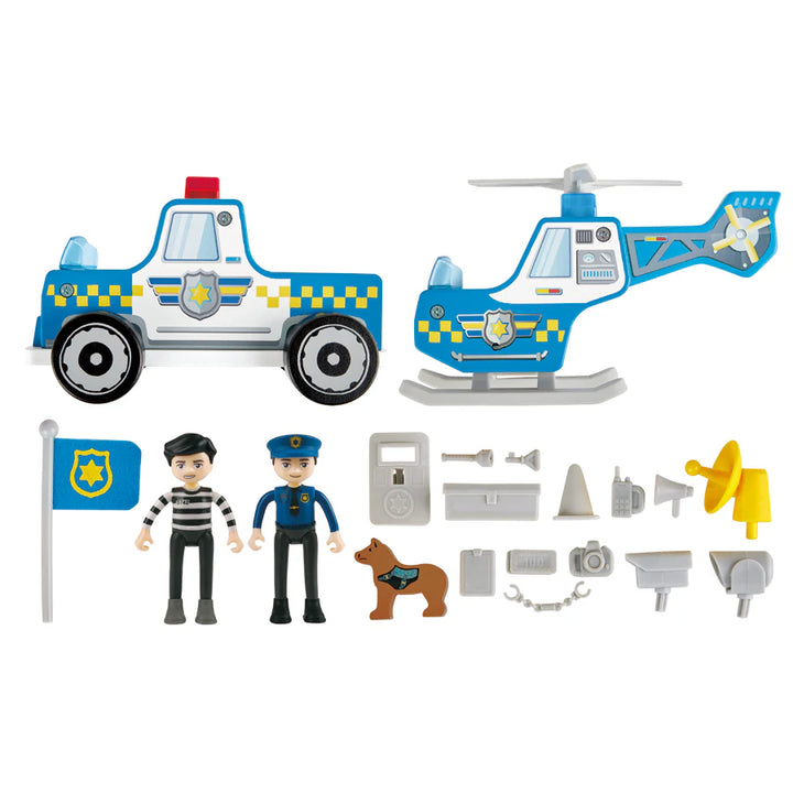 Hape Metro Police Dept Playset