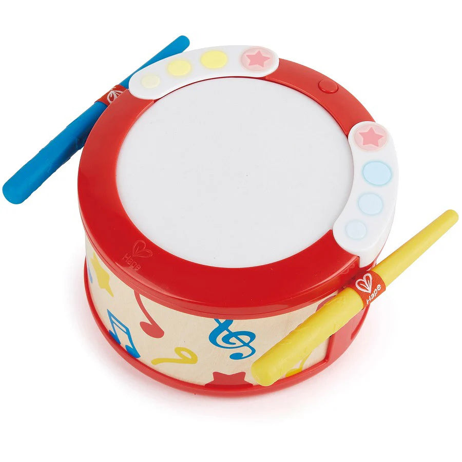 Hape Learn With Lights Drum Hape Learn With Lights Drum