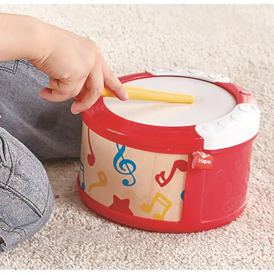 Hape Learn With Lights Drum Hape Learn With Lights Drum