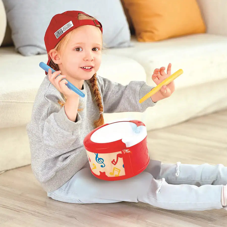 Hape Learn With Lights Drum Hape Learn With Lights Drum