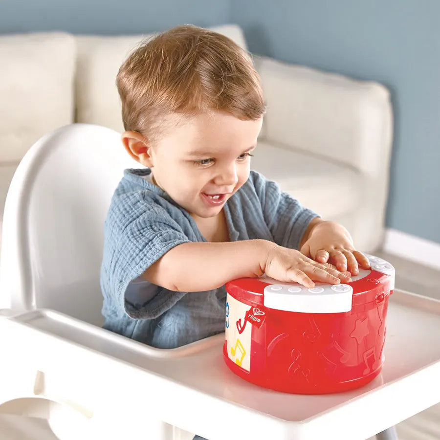 Hape Learn With Lights Drum Hape Learn With Lights Drum