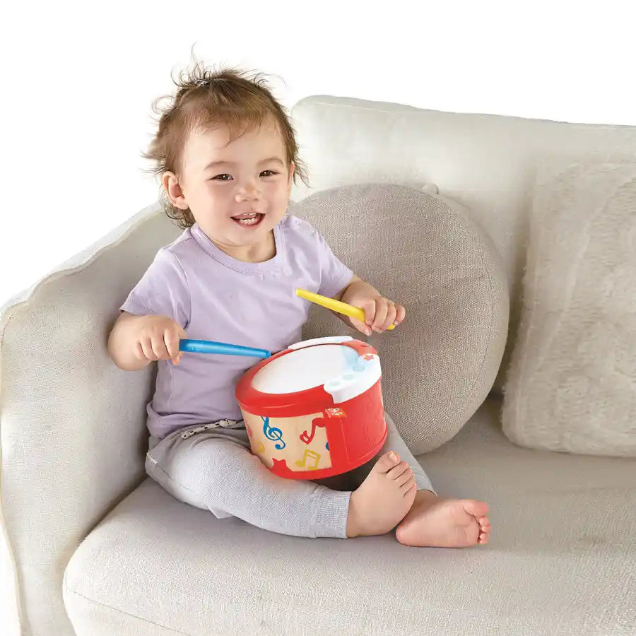 Hape Learn With Lights Drum Hape Learn With Lights Drum