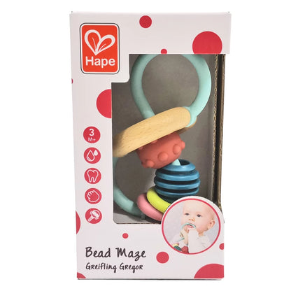 Hape Teether Bead Maze Baby Toy