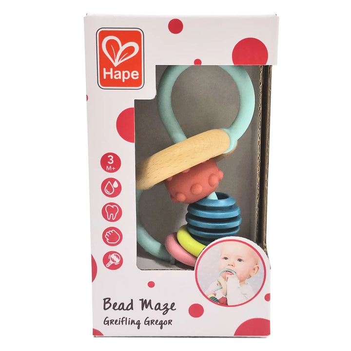 Hape Teether Bead Maze Baby Toy