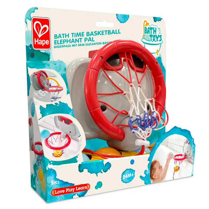 Hape Bath Time Basketball Elephant Pal