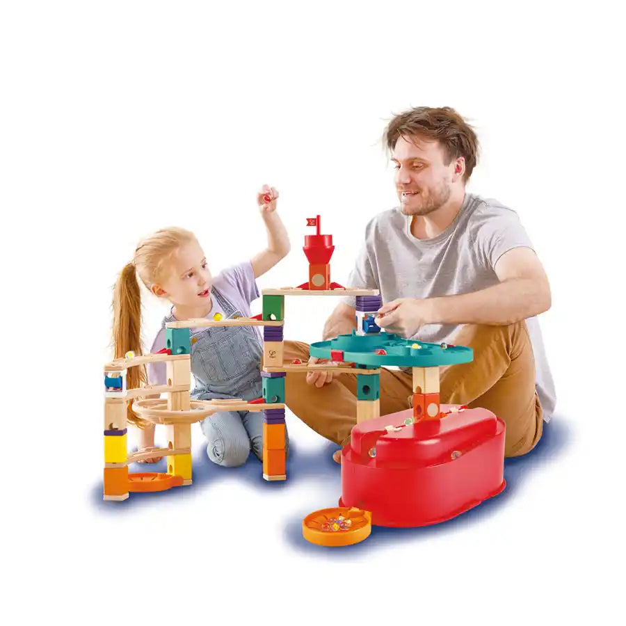 مجموعة دلو Hape Quadrilla Stack Track مجموعة دلو Hape Quadrilla Stack Track