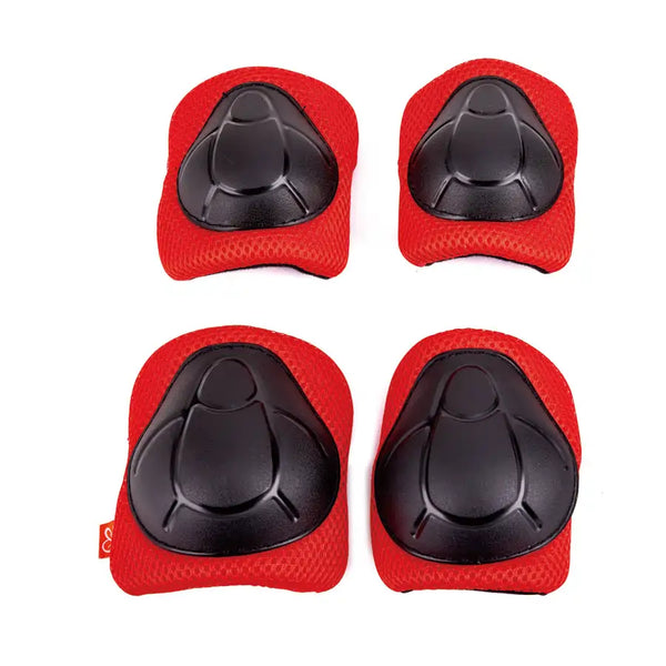 Hape Adventurer Knee And Elbow Pads (Red)