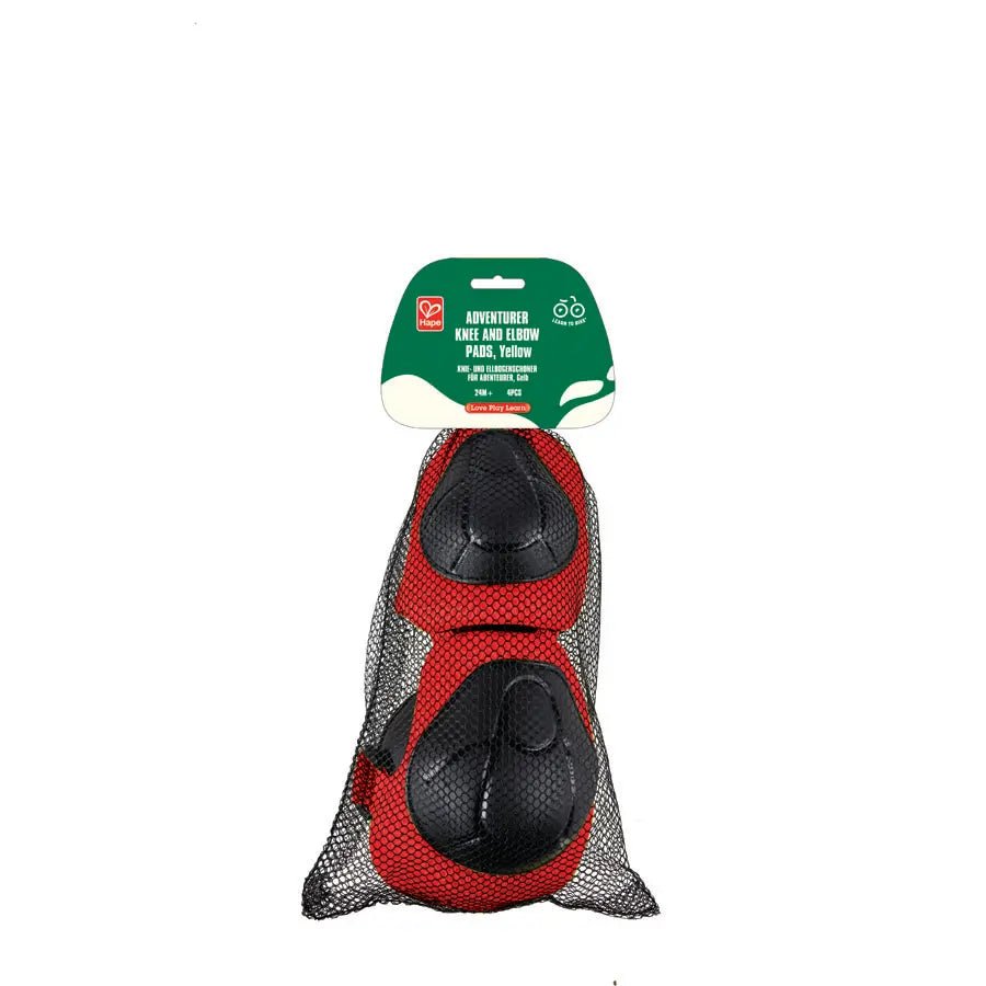 Hape Adventurer Knee And Elbow Pads (Red)