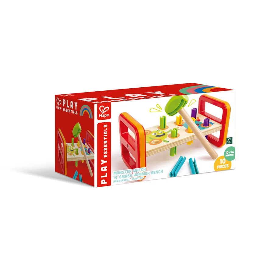 مقعد Hape Monster Match 'N' Smash Hammer مقعد Hape Monster Match 'N' Smash Hammer