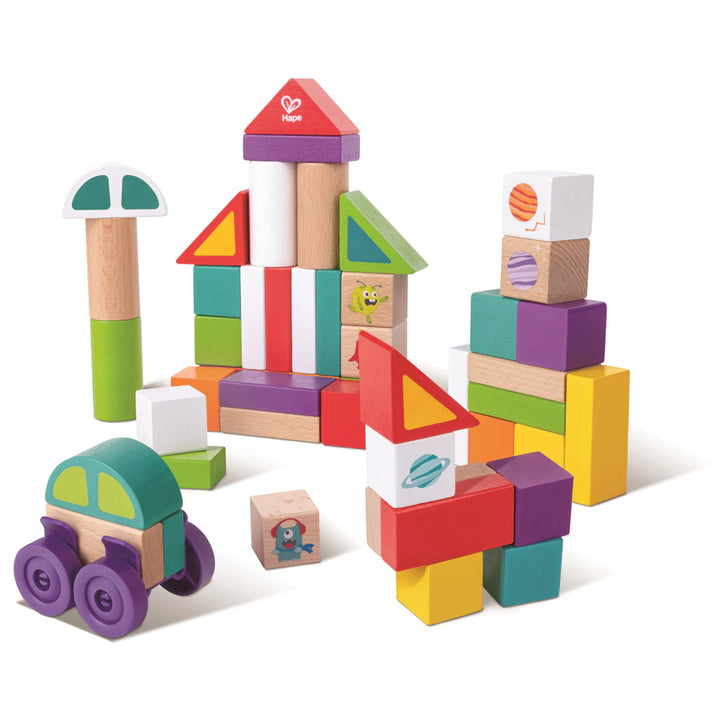 Hape Space Monster Stacking Blocks