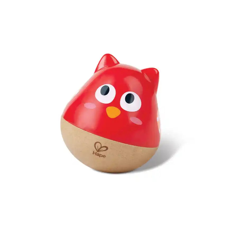 Hape - Owl Musical Wobbler (Red)