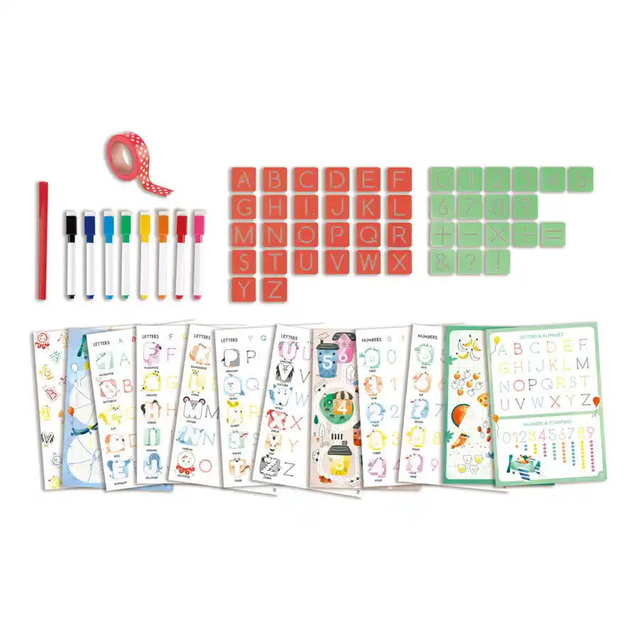 Hape Letters and Numbers Tracing Hape Letters and Numbers Tracing