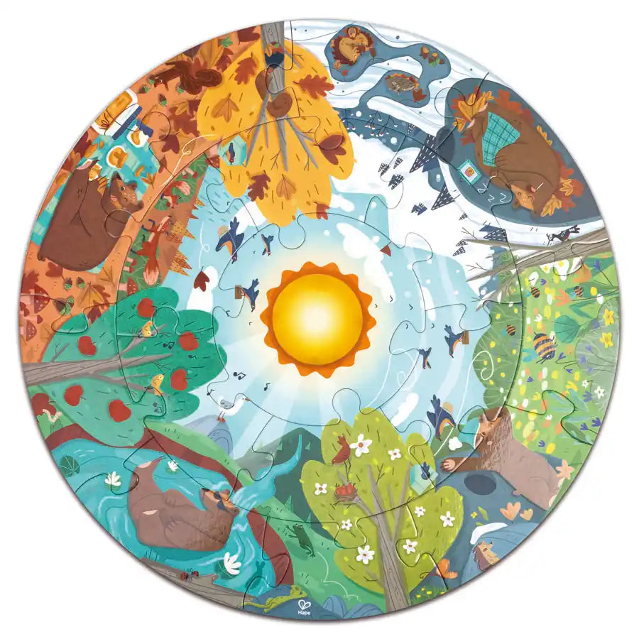 Hape Four Seasons Puzzle Hape Four Seasons Puzzle