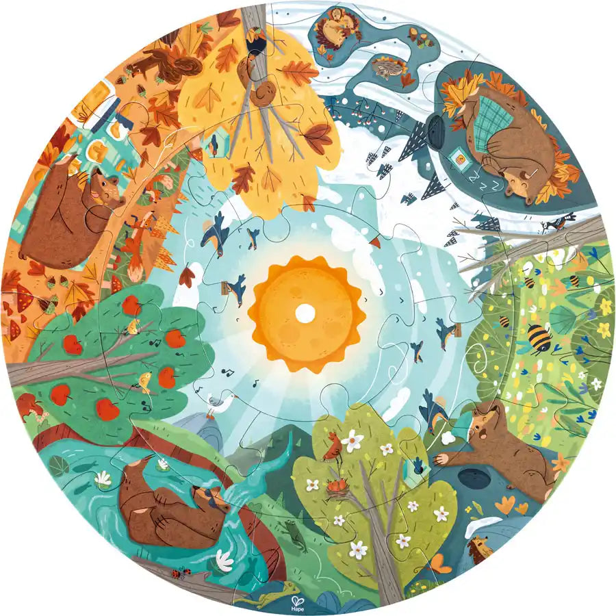 Hape Four Seasons Puzzle Hape Four Seasons Puzzle