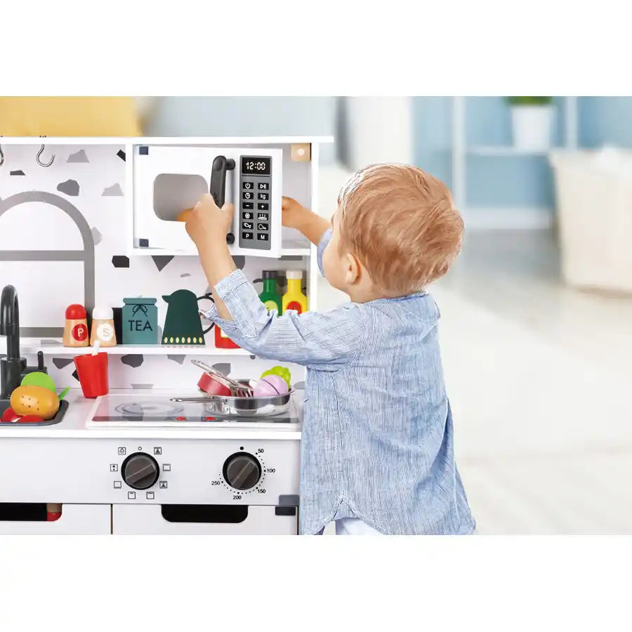 Hape - Kitchen with Light and Sound (White)