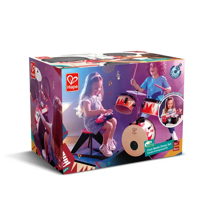 Hape - Cool Beats Drum Set