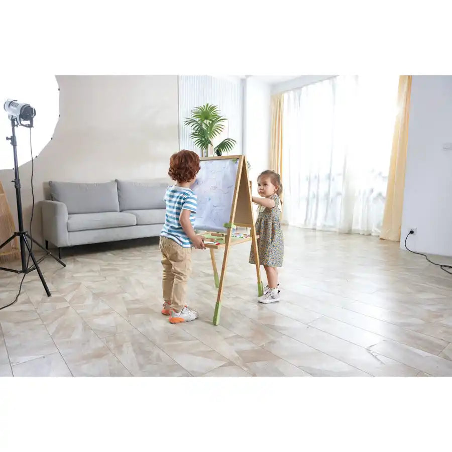 Hape Step Up Bamboo Easel Hape Step Up Bamboo Easel