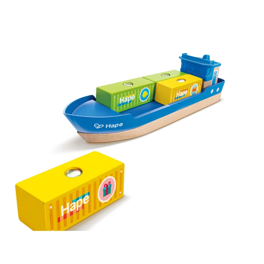 Hape - Sea & Rail Cargo Transport Set