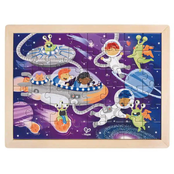Hape Space Friends Puzzle