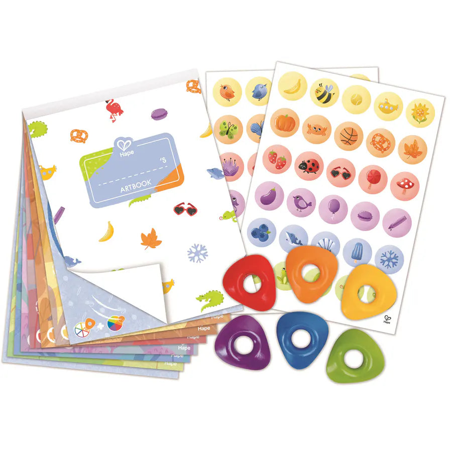 Hape Crayon Colouring Hape Crayon Colouring