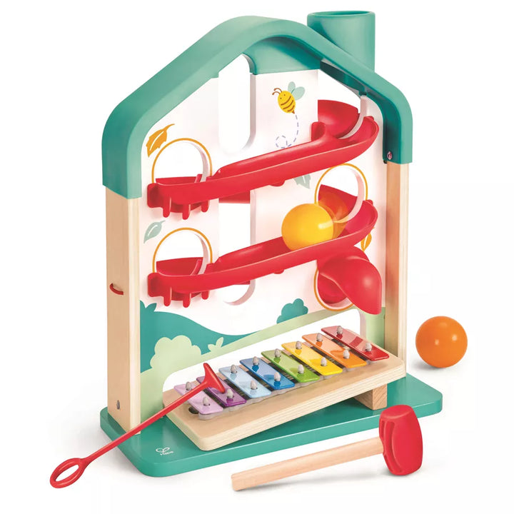 Hape Wooden Melody Mansion Ball Run
