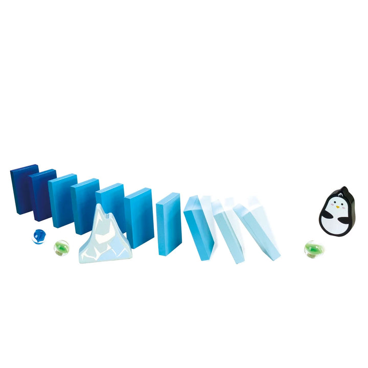 Hape Quadrilla Penguin Playland Marble Run Wooden Toys 112pcs