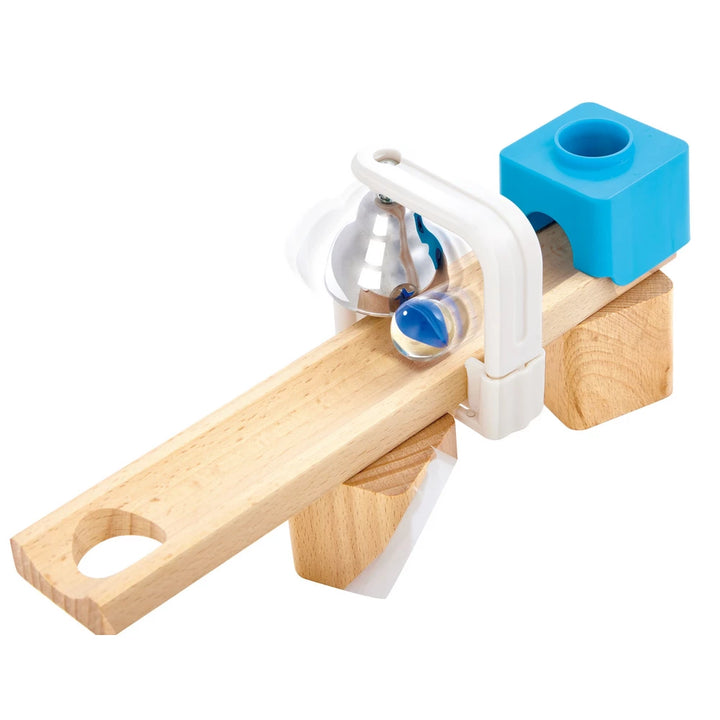 Hape Quadrilla Penguin Playland Marble Run Wooden Toys 112pcs
