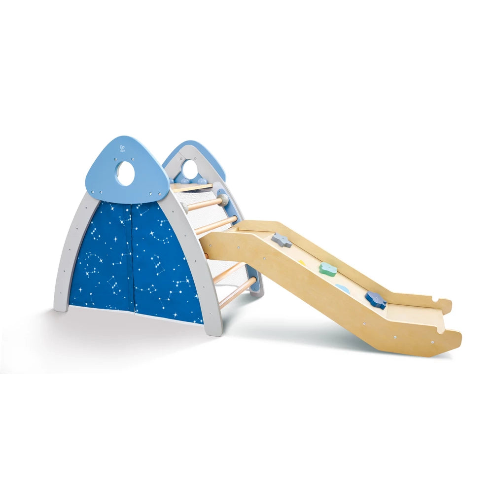 Hape 4 in1 Climb & Slide Gym Set