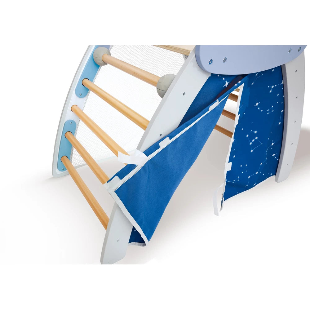 Hape 4 in1 Climb & Slide Gym Set