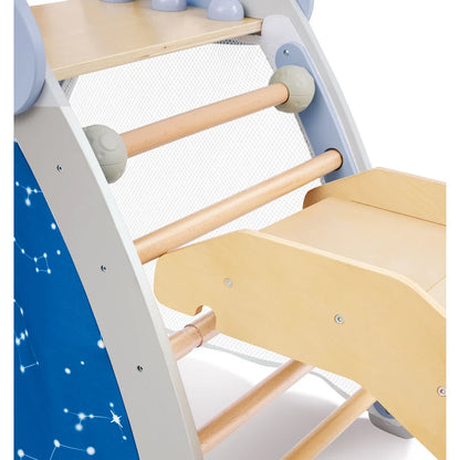 Hape 4 in1 Climb & Slide Gym Set