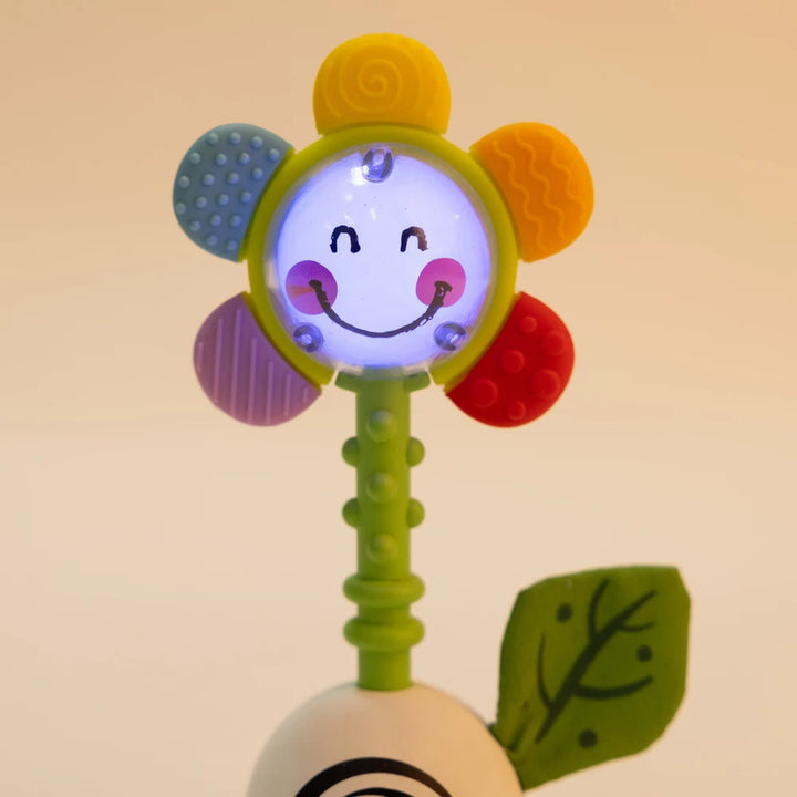 Hape Shake & Sparkle Flower Rattle