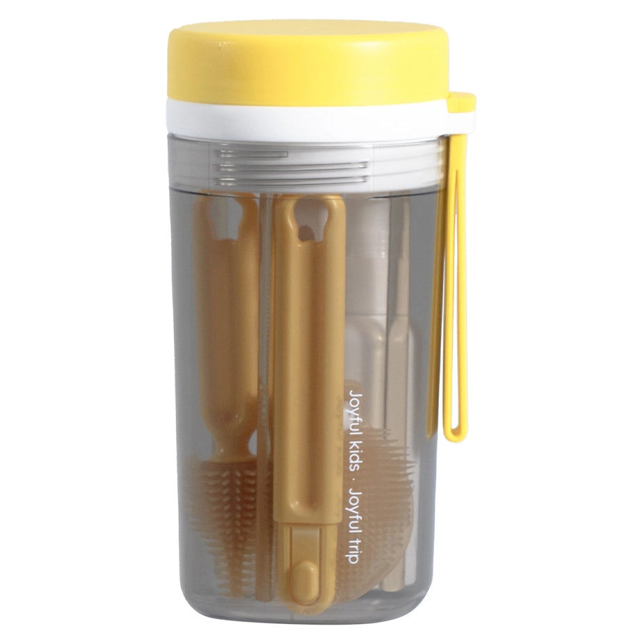 Jovikids Baby Bottle Cleaning Brush Set (Yellow)