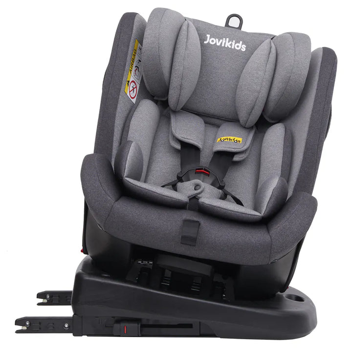 Jovikids Angel ISOFIX Rotating Carseat 360° Group 0/1/2/3 (Black)