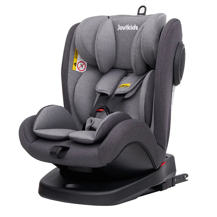 Jovikids Angel ISOFIX Rotating Carseat 360° Group 0/1/2/3 (Black)