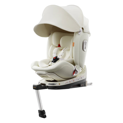 Welldon Smart Rotate 2 Pro- iSize 360° Isofix Car Seat (Group 0+/1/2) Ivory