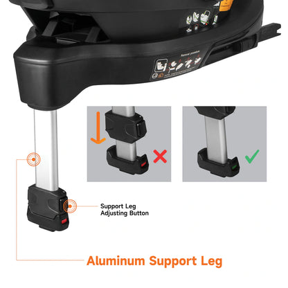 Welldon Crown 2- iSize Infant Car Seat / Sahara