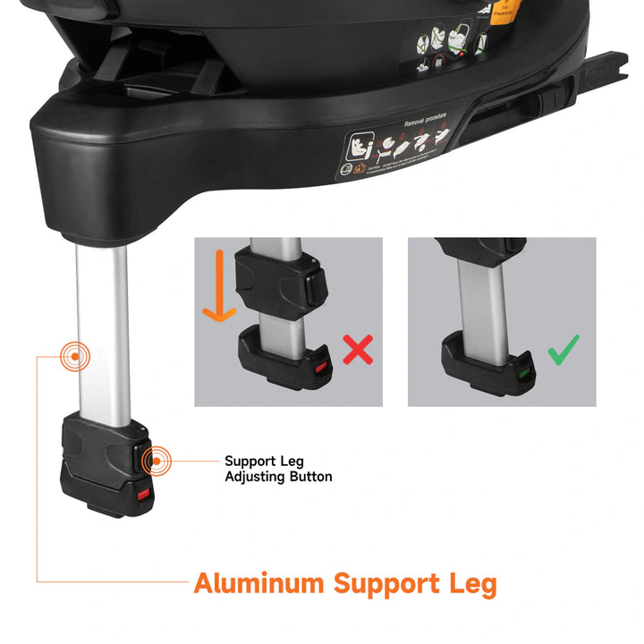 Welldon Crown 2- iSize Infant Car Seat / Sahara