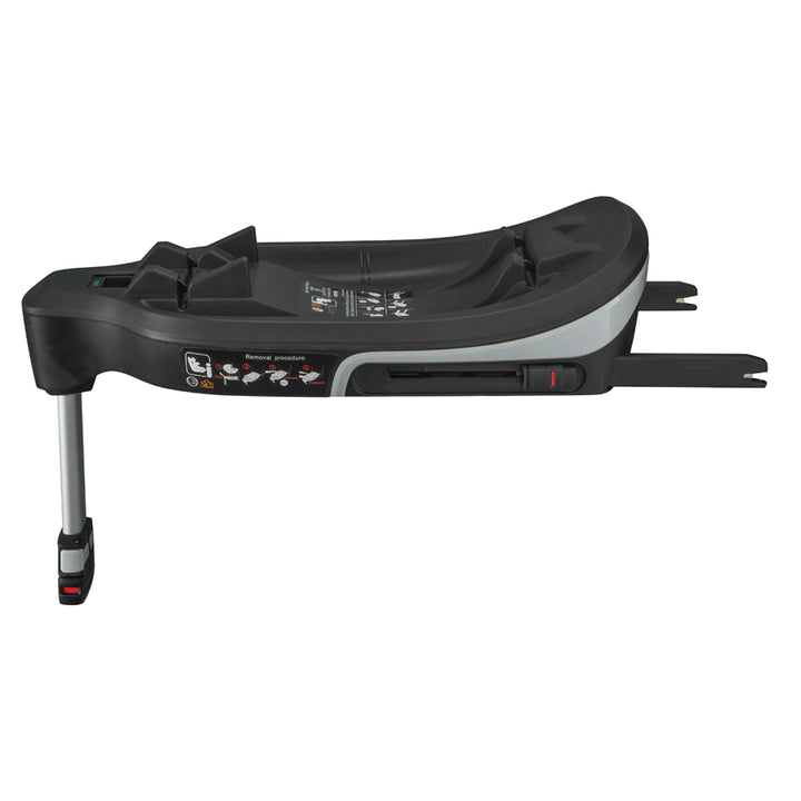 Welldon Crown 2- iSize Infant Car Seat Base and Supporting leg (Black)
