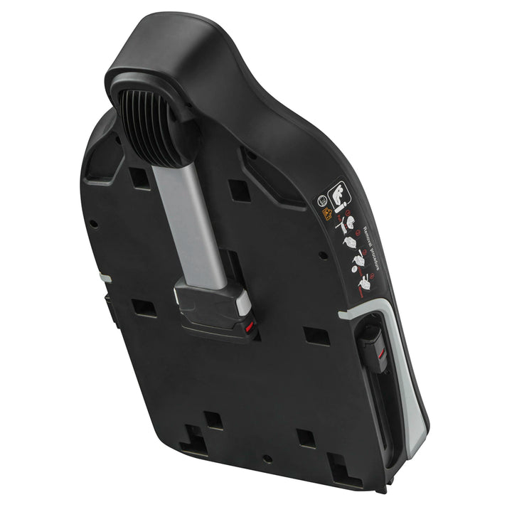 Welldon Crown 2- iSize Infant Car Seat Base and Supporting leg (Black)