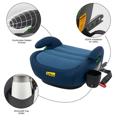 Jovikids Ohho+ I-Size Booster Car Seat ISOFIX (Blue)