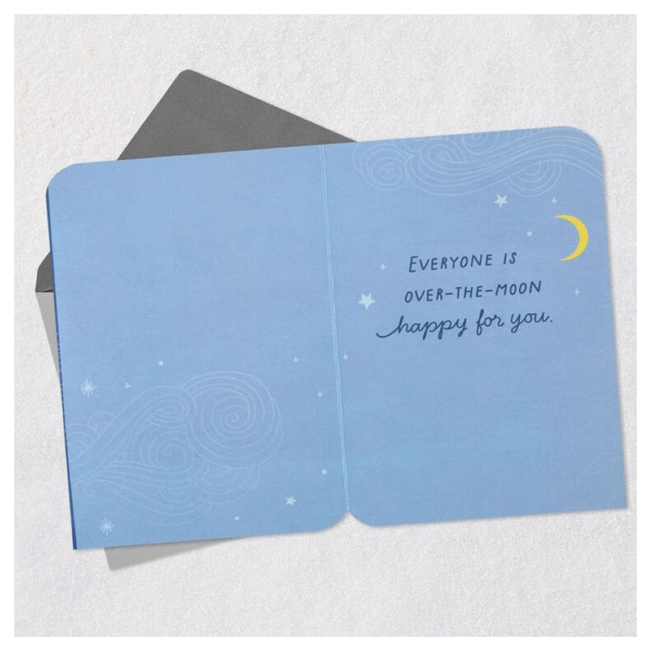 Hallmark Congrats on Your Newest Little Star New Baby Card