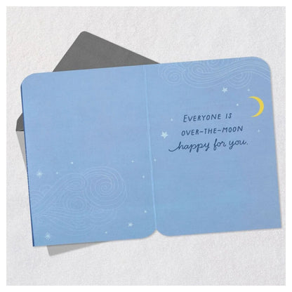 Hallmark Congrats on Your Newest Little Star New Baby Card