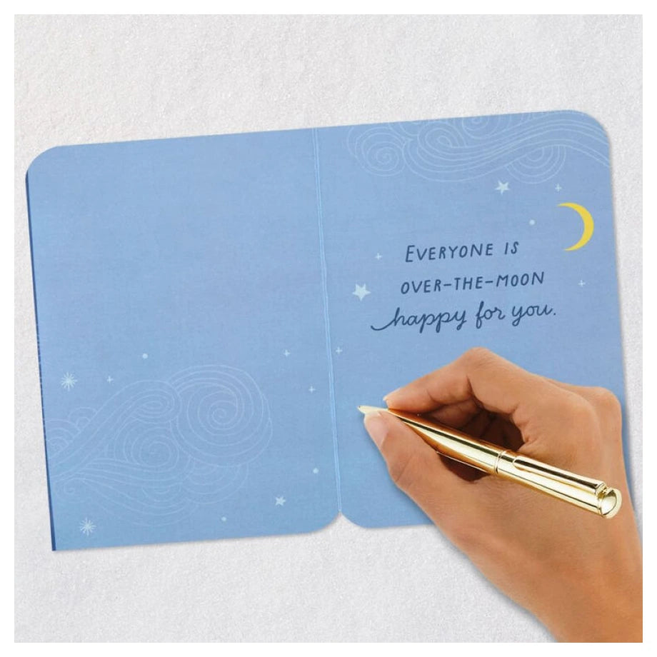 Hallmark Congrats on Your Newest Little Star New Baby Card