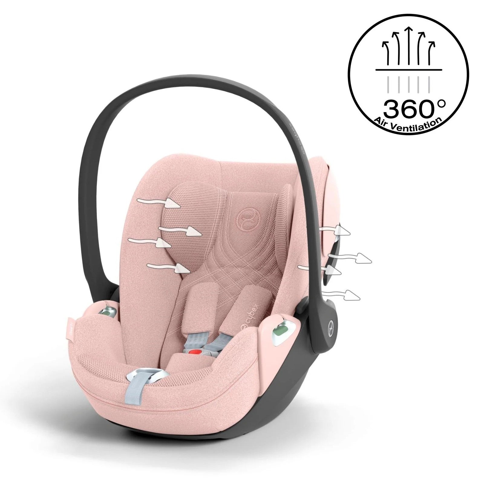 Cybex Cloud T i-Size Plus (وردي خوخي فاتح) Cybex Cloud T i-Size Plus (وردي خوخي فاتح)