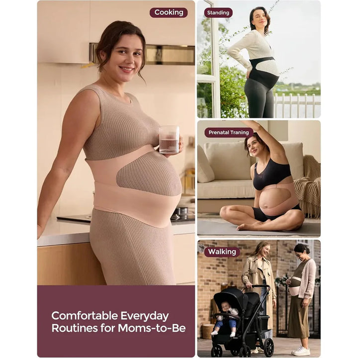 Momcozy Maternity Belt-Medium (Beige)